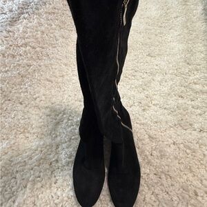 Chic Black Over the Knee Boots